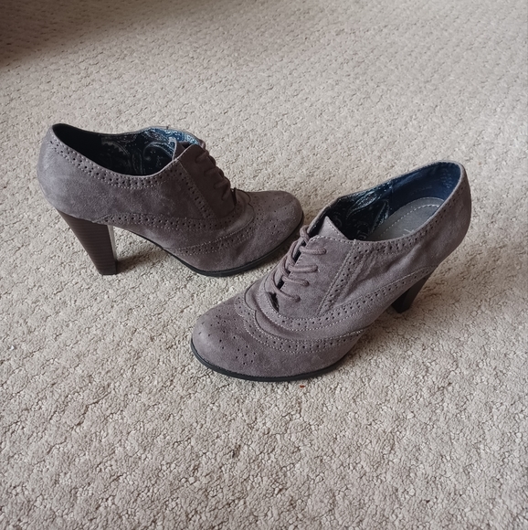 Women's Fioni Oxford Booties - Grey (size 8) - Picture 4 of 7
